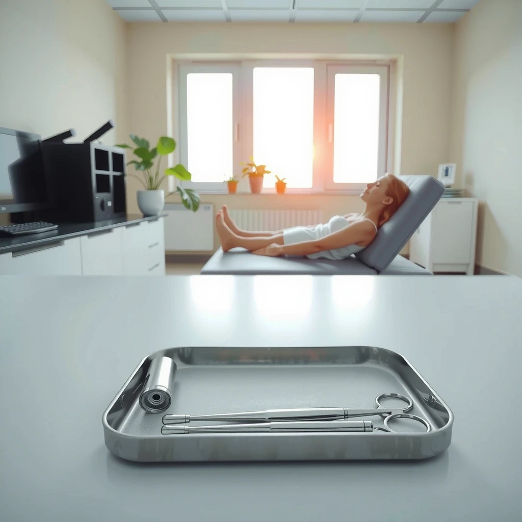 Interior klinik modern bersih